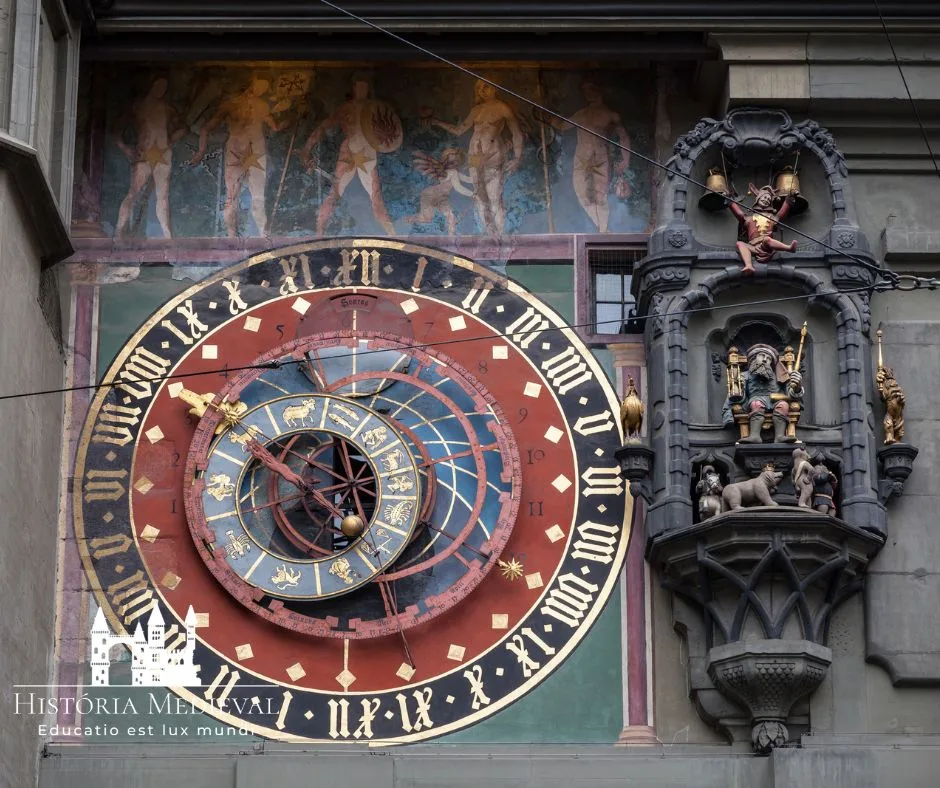 “Zytglogge” (torre do relógio) em Berna, na Suíça (século XV).
