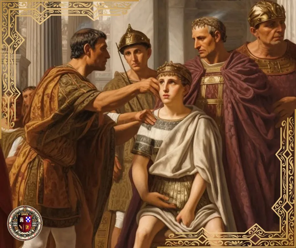 Rômulo Augusto tornou-se Imperador Romano por r/monarchism- Reddit