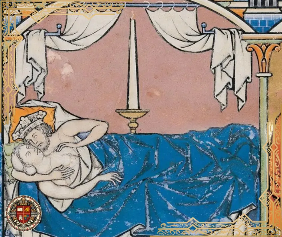 'Le livre de Lancelot du Lac', France ca. 1401-1425. Paris, Bibliothèque de l’Arsenal 3480, p. 33