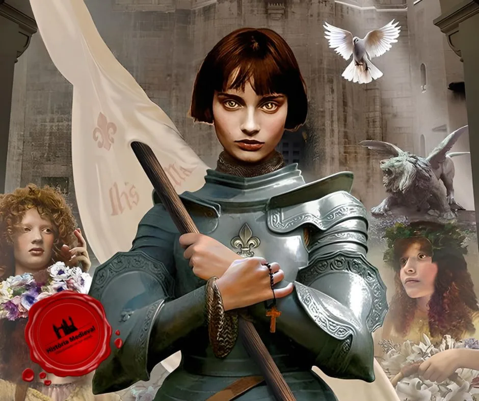 Joana D'Arc arte por Thomas Christian Wolfe