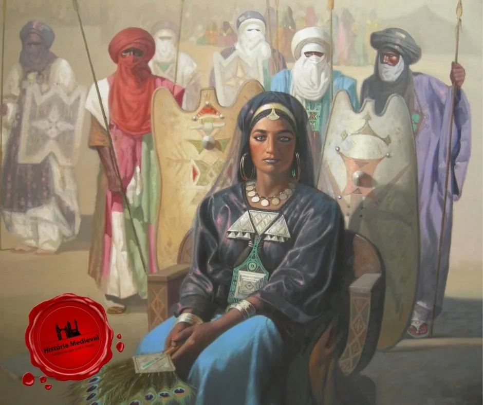 Rainha Tin Hinan -  Hocine Ziani - Museu Nacional de Belas Artes de Argel
