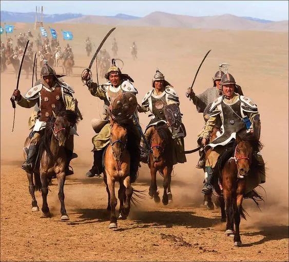 Exército mongol. por: Tagmata