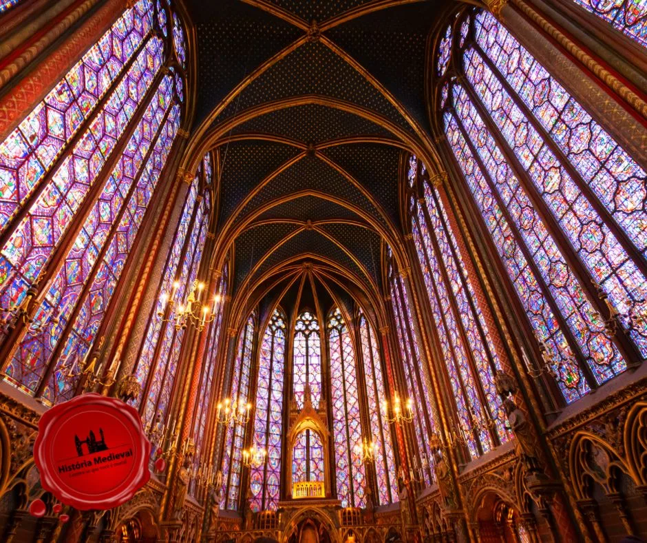 Vitrais de Saint Chapelle - Paris França