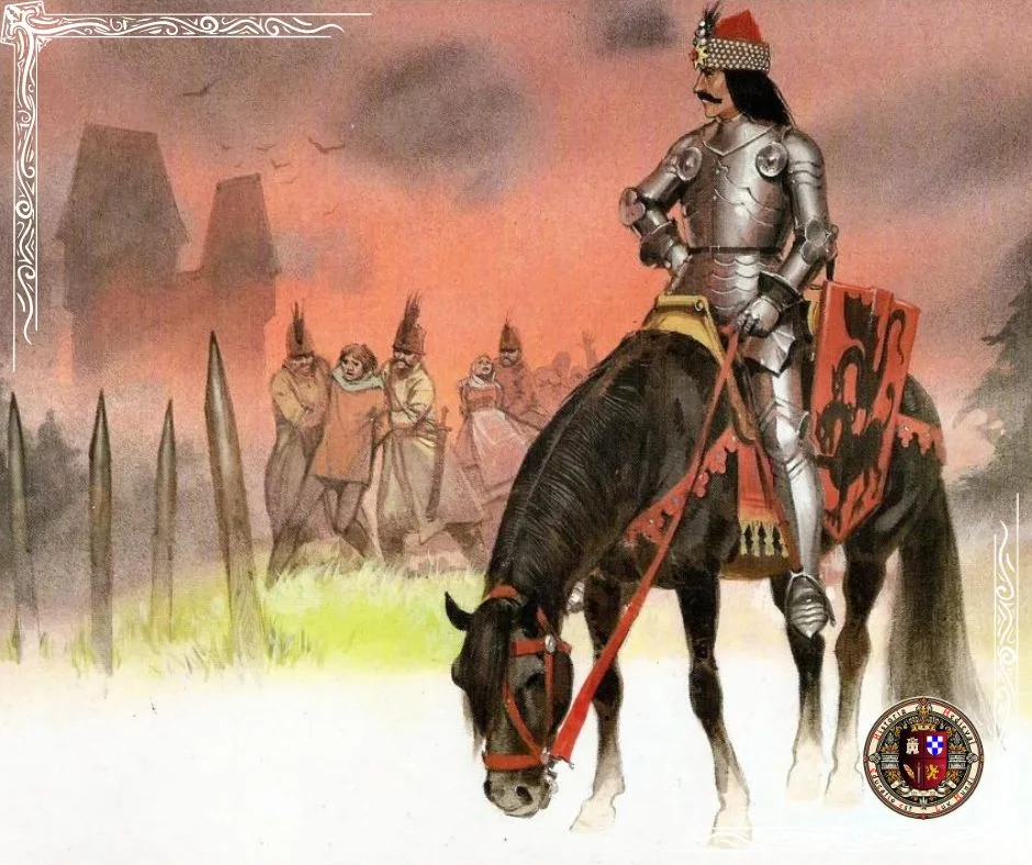 Vlad Dracula III (ou Vlad Tepes) - Artista: Angus Mcbride