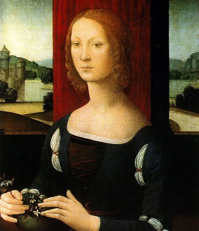 Caterina Sforza - por: Lourenço de Credi (domínio público)