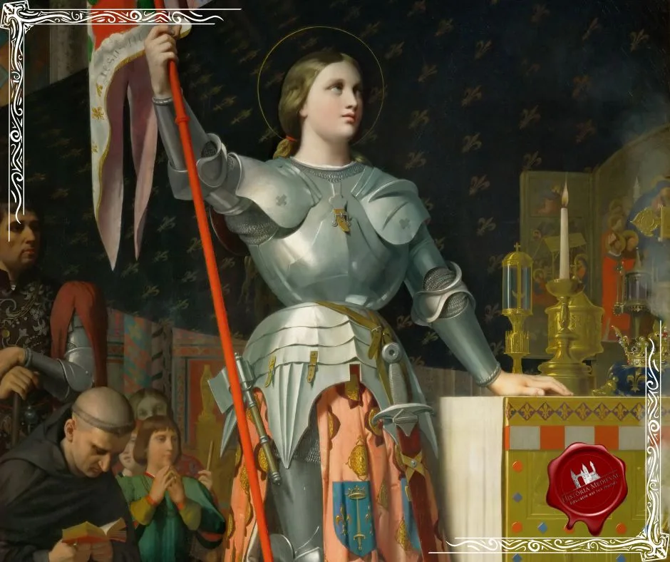 Joana d'Arc na coroação de Carlos VII