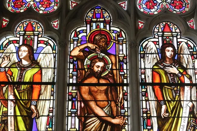 Vitral do renascimento gótico