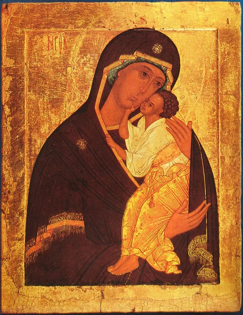Ícone da Mãe de Deus, Galeria Tretyakov, Moscou, Rússia