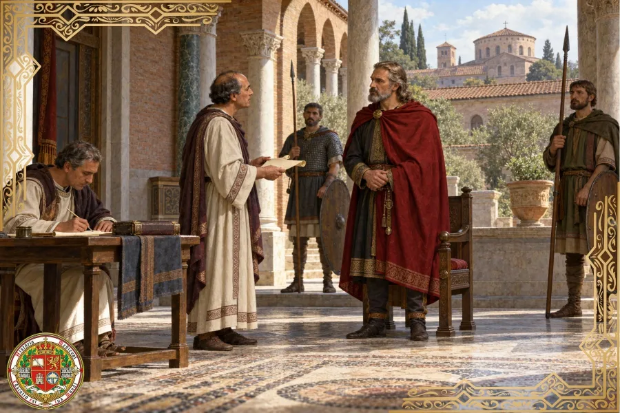 Capa do artigo: Reinos pós Império Romano do Ocidente