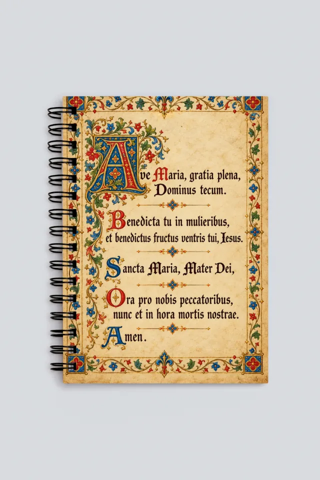 Capa: Planner Ave Maria